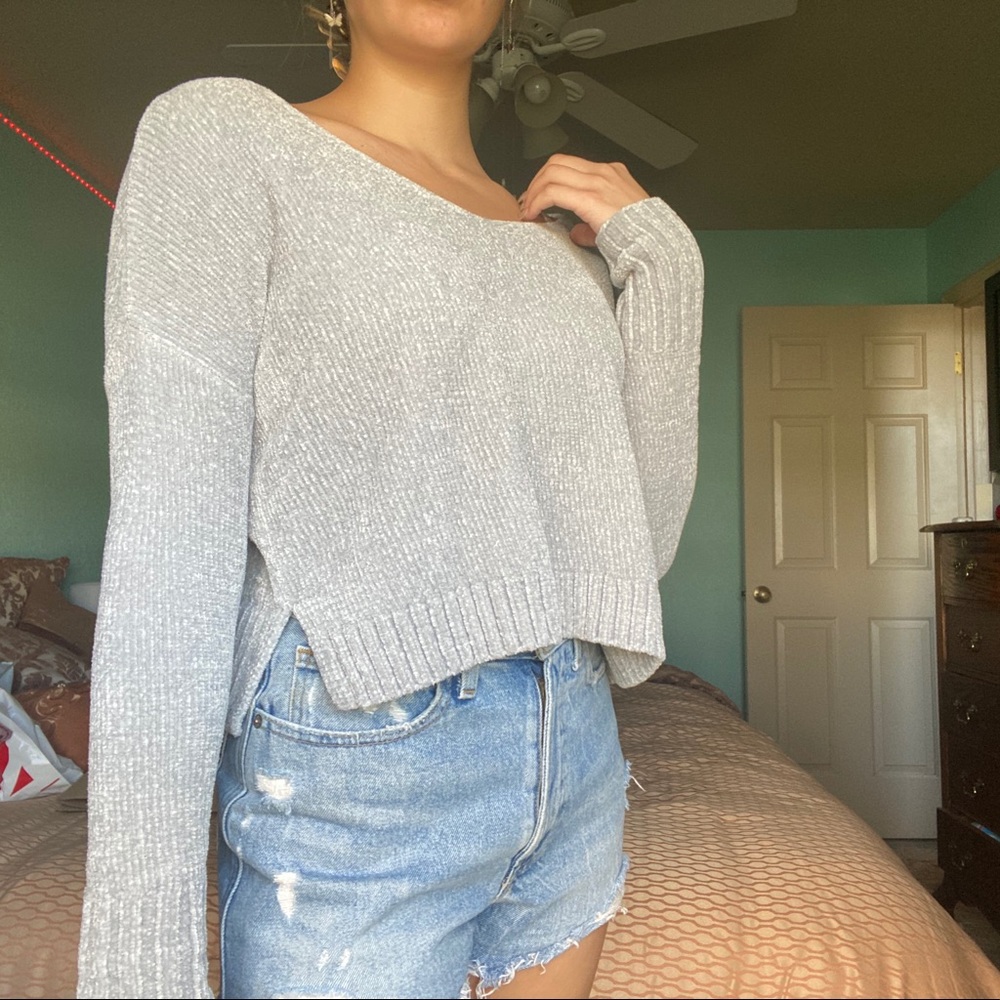 Comfy grey sweater